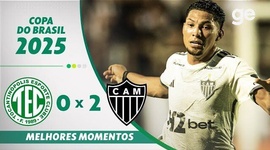 Copa do Brasil: Tocantinópolis 0 - 2 Atlético-MG (2025)