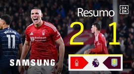 Premier League: Nottingham Forest 2 - 1 Aston Villa (2024-2025)