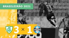 Brasileirão: América-MG 3 - 1 Grêmio (2021)