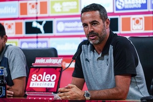 LC: Artur Jorge diz que Braga "não pode relaxar" apesar da vitória na primeira mão