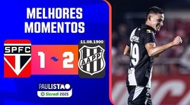 Campeonato Paulista: São Paulo 1 - 2 Ponte Preta (2025)