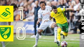 Championship: Swansea City 1 - 0 Norwich (2024-2025)