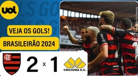 Brasileirão: Flamengo 2 - 1 Criciúma (2024)