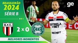 Série B: Botafogo-SP 2 - 0 Coritiba (2024)