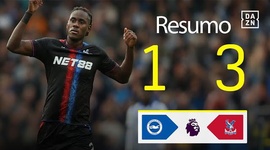 Premier League: Brighton 1 - 3 Crystal Palace (2024-2025)