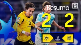 Liga Campeões: Dortmund 2 - 2 Bodo (2025-2026)