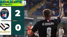 Serie B: Pisa 2 - 0 Palermo (2024-2025)