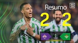Liga Conferência Europa: Fiorentina 2 - 2 a.p Bétis (2024-2025)