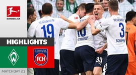 Bundesliga: Werder Bremen 1 - 2 Heidenheim (2023-2024)