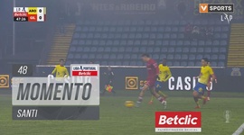 Liga Portugal Betclic: Arouca vs Gil Vicente, Jogada Santi, 48' (2024-2025)