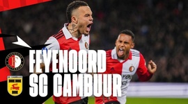 Eredivisie League: Feyenoord 1 - 0 Cambuur (2022-2023)