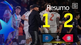 Liga Campeões: PSG 1 - 2 Bayern München (2025-2026)