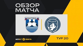 FNL: Baltika Kaliningrad 2 - 1 Rodina Moskva (2024-2025)