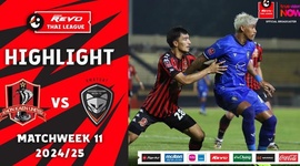 Thai League 1: Khon Kaen United 0 - 0 Nakhon Ratchasima (2024-2025)