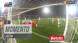 Liga Portugal Betclic: Famalicão vs Rio Ave, Jogada Justin, 6' (2024-2025)