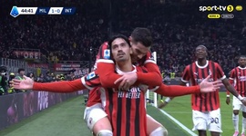Serie A: Milan vs Inter, Golo 1-0 T. Reijnders (2024-2025)