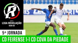 Liga Revelação: Feirense 1 - 1 Cova Piedade (2019-2020)