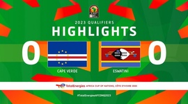 Qualificação CAN: Cabo Verde 0 - 0 Essuatíni (2023)