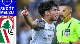 Ekstraklasa: Puszcza Niepolomice 2 - 2 Legia Warszawa (2024-2025)