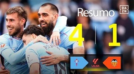 La Liga: Celta de Vigo 4 - 1 Valência (2025-2026)