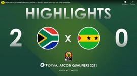 Qualificação CAN: África do Sul 2 - 0 São Tomé Príncipe (2021)