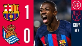 Copa del Rey: Barcelona 1 - 0 Real Sociedad (2022-2023)