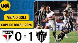 Copa do Brasil: São Paulo 0 - 1 Atlético-MG (2024)
