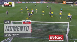 Liga Portugal Betclic: Arouca vs Farense, Jogada Rony Lopes, 95' (2024-2025)