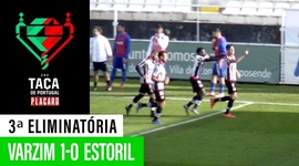 Taça de Portugal Placard: Varzim 1 - 0 Estoril (2019-2020)