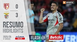 Liga Portugal Betclic: AVS SAD 0 - 3 Benfica (2025-2026)