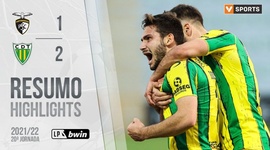 Liga Portugal Bwin: Portimonense 1 - 2 Tondela (2021-2022)