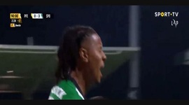 Liga Portugal Bwin: Paços Ferreira (0-4) Sporting, Golo Youssef Chermiti (VAR), 93m (2022-2023)