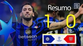 Liga Campeões: Inter 1 - 0 Arsenal (2024-2025)
