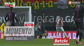 Liga Portugal Betclic: CF Estrela Amadora vs Sp. Braga, Jogada Diogo Travassos, 81' (2024-2025)