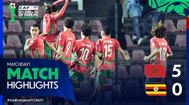Campeonato Africano Sub-17: Marrocos 5 - 0 Uganda (2025)