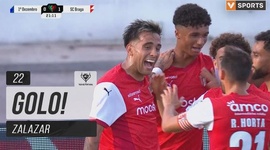 Taça de Portugal Generali Tranquilidade: 1º Dezembro vs Sp. Braga, Golo 0-1 Zalazar (2024-2025)