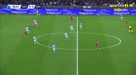 Serie A: Napoli vs Roma, Golo 0-1 D. Malen (2025-2026)