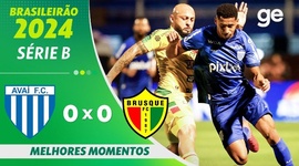 Série B: Avaí 0 - 0 Brusque (2024)