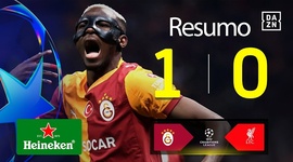 Liga Campeões: Galatasaray 1 - 0 Liverpool (2025-2026)