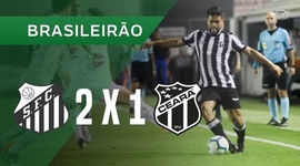 Brasileirão: Santos 2 - 1 Ceará (2019)