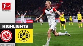 Bundesliga: Frankfurt 2 - 0 Dortmund (2024-2025)