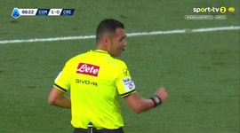 Serie A: Como vs Cremonese, Golo 1-1 F. Baschirotto (2025-2026)