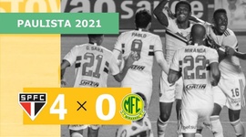 Campeonato Paulista: São Paulo 4 - 0 Mirassol (2021)