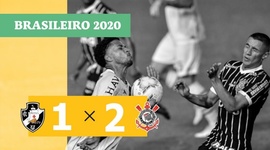 Brasileirão: Vasco 1 - 2 Corinthians (2020)