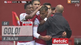 Liga Portugal Betclic: Sp. Braga vs Casa Pia, Golo 3-2 R. Zalazar (2023-2024)