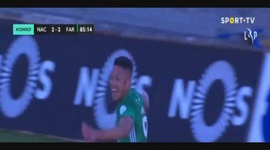 Liga NOS: Nacional (2-3) Farense, Golo Pedro Mendes (p.b.), 86m (2020-2021)