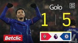 Premier League: Southampton vs Chelsea, Golo 1-5 Sancho (2024-2025)