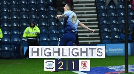 Championship: Preston North End 2 - 1 Middlesbrough (2023-2024)