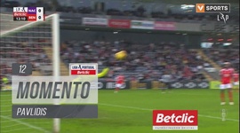 Liga Portugal Betclic: Nacional vs Benfica, Jogada Pavlidis, 12' (2024-2025)