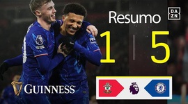Premier League: Southampton 1 - 5 Chelsea (2024-2025)